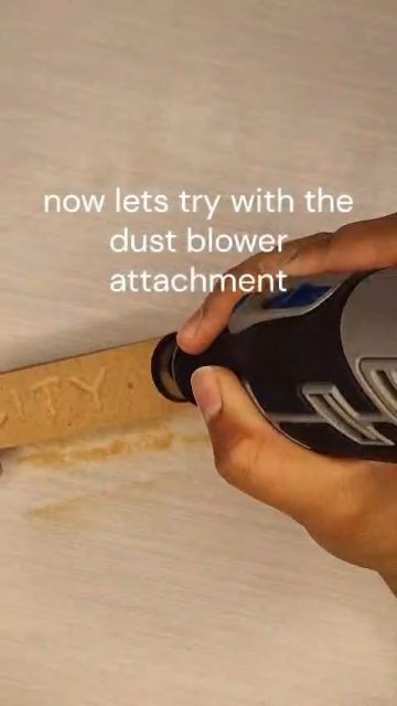 The Dremel 490 Dust Blower is a game-changer for rotary tool users. It blows dust away as you go — so you can actually see what you're doing.

✨ Why you'll love it:

Clears debris while sanding, engraving, or carving

Always on the tool — no extra hands needed

Works with the 225-01 Flex Shaft

Fits most rotary tools with a standard collet nut (except the 4200)

Better visibility. Cleaner cuts. Less frustration.

👉 Have you tried one yet?

#Dremel #RotaryTool #DustBlower #ShopTips #Woodworking #citypowertools