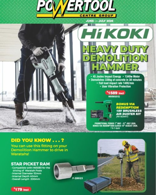 Breaker of breakers - IYKYK
(H65SB3 Hikoki)

Check the latest catalogue for current deals 👀

Don’t see what you’re after or need a quote?
DM us — we’ve got you covered!

#tradie #auckland #citypowertools #tools