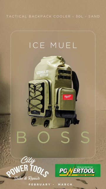 WIN AN ICEMULE BOSS TACTICAL COOLER! ❄️🔥

It's a PowerTool Centre Group and Milwaukee collab.

Purchase any Milwaukee item in February & March and you’ll automatically enter the draw.

No minimum spend 😉
Grab what you need, get in the draw.

#MilwaukeeNZ #ICEMULE #Giveaway #Cooler #TacticalGear #Contest #PowerTools #JobsiteEssentials #citypowertools #auckland #ProTools #ToolboxUpgrade

T&C: Instore only. One entry per purchase invoice. Winners will be drawn on 05/04/2026.